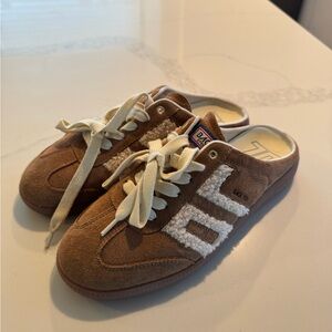 Back 70 USA EASTER in TOBACCO Backless Sneakers